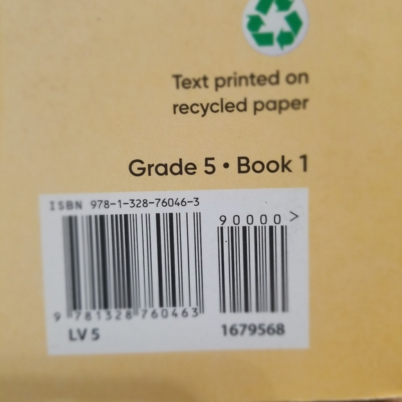 TEXAS Grade 5 softcover textbook into Reading, my book 1 - Picture 6 of 9